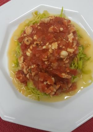 Foto de Macarrão de abobrinha