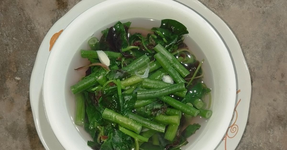 Bening Bayam Batik Kacang Panjang
