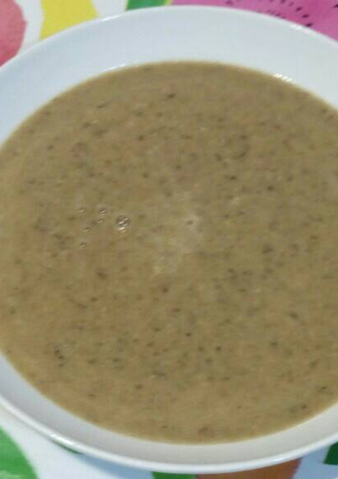 Una foto de Puré de lentejas
