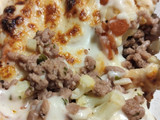 Brócoli y coliflor con bechamel "light"