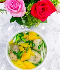 canh đu đủ