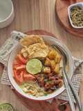 Soto Betawi Hack ala Mie Instan, Kuah Susu Telur Lembut