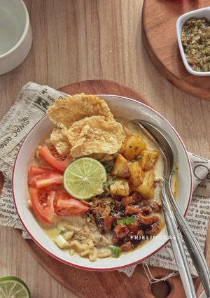 Foto resep Soto Betawi Hack ala Mie Instan, Kuah Susu Telur Lembut
