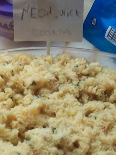 Una foto de Fideos al pesto