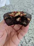 Pastel de chocolate con nueces (vegano)