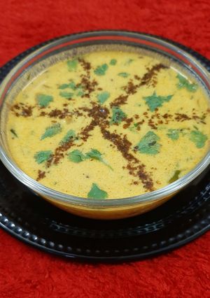 A picture of Dahi Tadka (Spiced Yogurt Tadka).