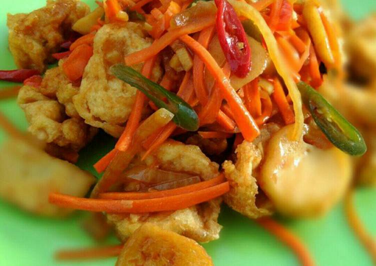  Resep  4 Tahu Krispi  Asam  Manis  Pedas  oleh KreasiVinagoest 