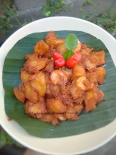 Foto resep Sambel goreng kentang udang