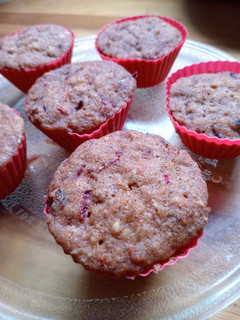 Una foto de Carrot/beet cake sin gluten y lácteos