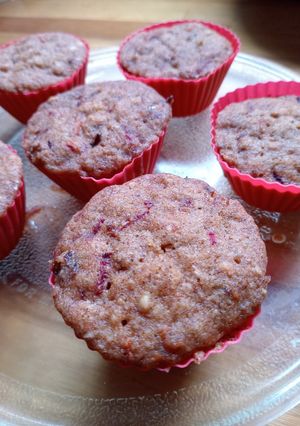 Una foto de Carrot/beet cake sin gluten y lácteos