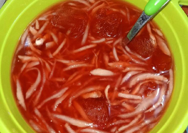 Resep Es Timun Suri Blewah, Sempurna