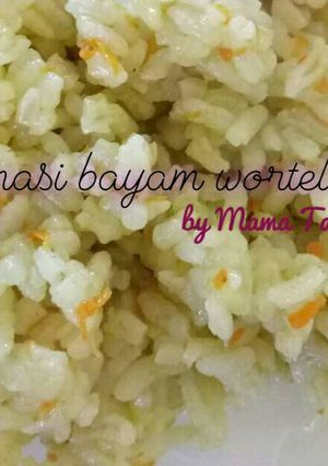 Foto resep Nasi Bayam Wortel