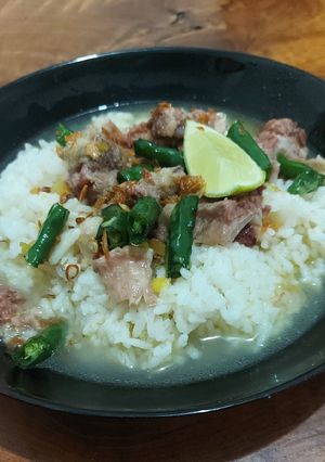 Foto resep Nasi becek khas purwodadi