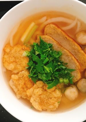 Hình của món Bánh canh chả cá.
