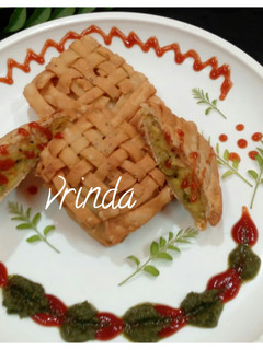 A picture of Matt samosas.