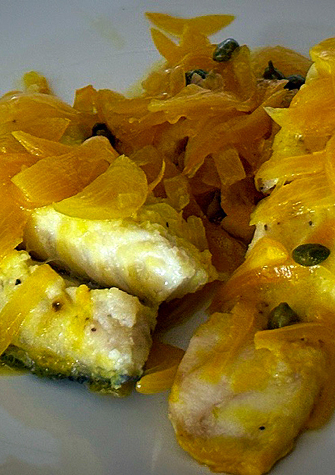 Una foto de Corvina al estilo Tánger