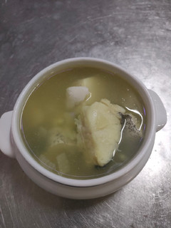 Una foto de Sopa blanca