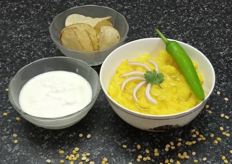 Easiest Way to Prepare Super Quick Homemade Moong Dal Khichdi