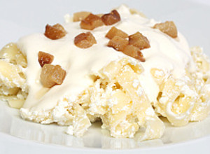 Túrós csusza recept fotója
