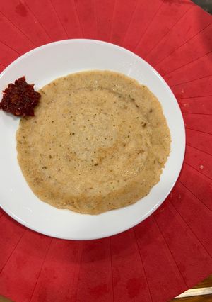 A picture of Oats chila.