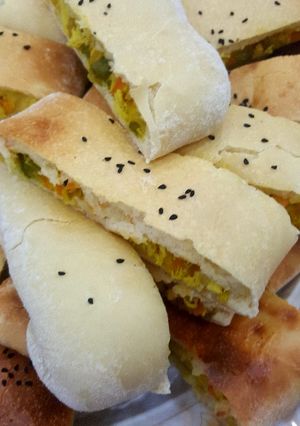 صورة لوصفة فطيرة الدجاج