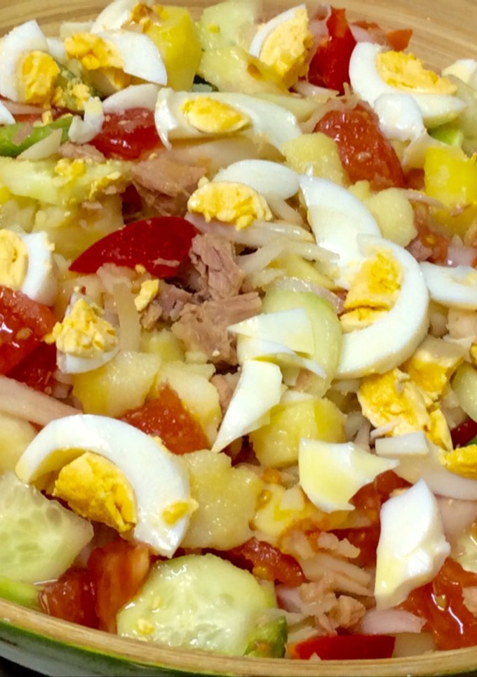 Una foto de Ensalada campera festiva