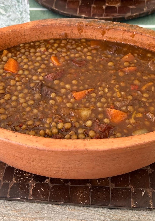 Una foto de Guiso de Lentejas