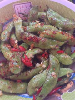 Foto resep Spicy Edamame
