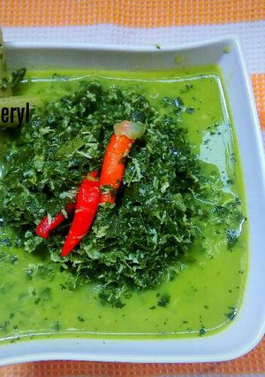 Foto resep Sayur tuttu || daun singkong tumbuk || Makassar Sul-sel