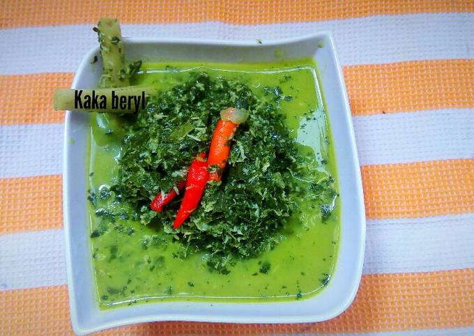 Resep Sayur Tuttu Daun Singkong Tumbuk Makassar Sul Sel Oleh Kaka Beryl Amrii G2 Cookpad