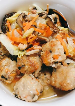 白菜獅子頭 的食譜成品照片