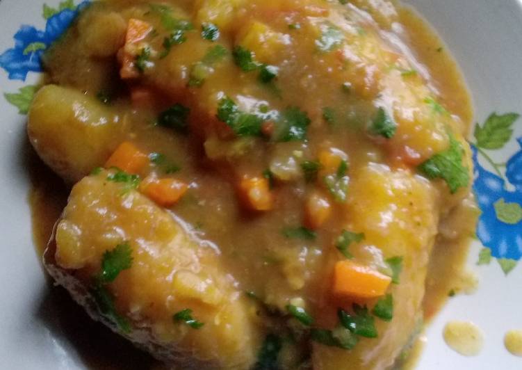 Recipe of Homemade Matoke in Curry Sauce