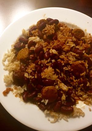 A picture of Red Beans and Rice.