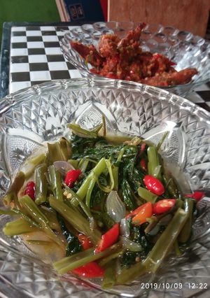 Foto resep Tumis kangkung simple