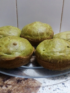 Una foto de Muffins de acelga