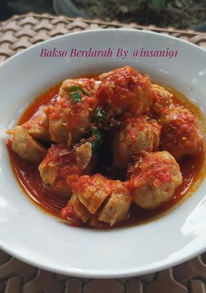 Foto resep Bakso Berdarah (a.k.a) Bakso Mercon 🍲
