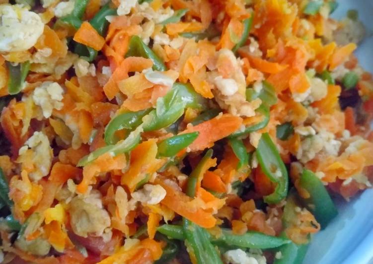 Resep Orak Arik Wortel Buncis Yang Gurih