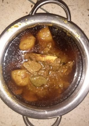 মটন কষা (mutton kosha recipe in Bengali) রেসিপির প্রধান ছবি