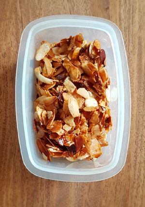 Une photo de Amandes effilées torréfiées
