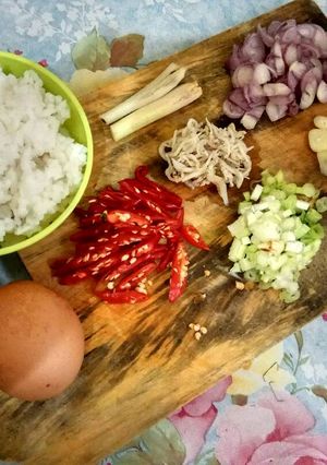 Foto resep Nasi Gurih Teri Simple