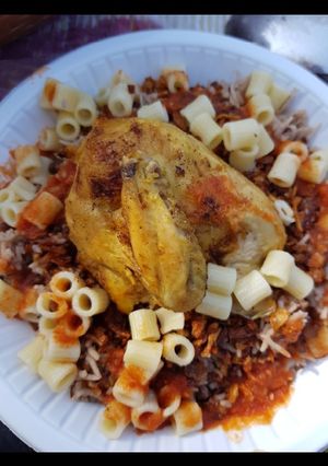 صورة لوصفة كشري بطريقتي السهله 😋