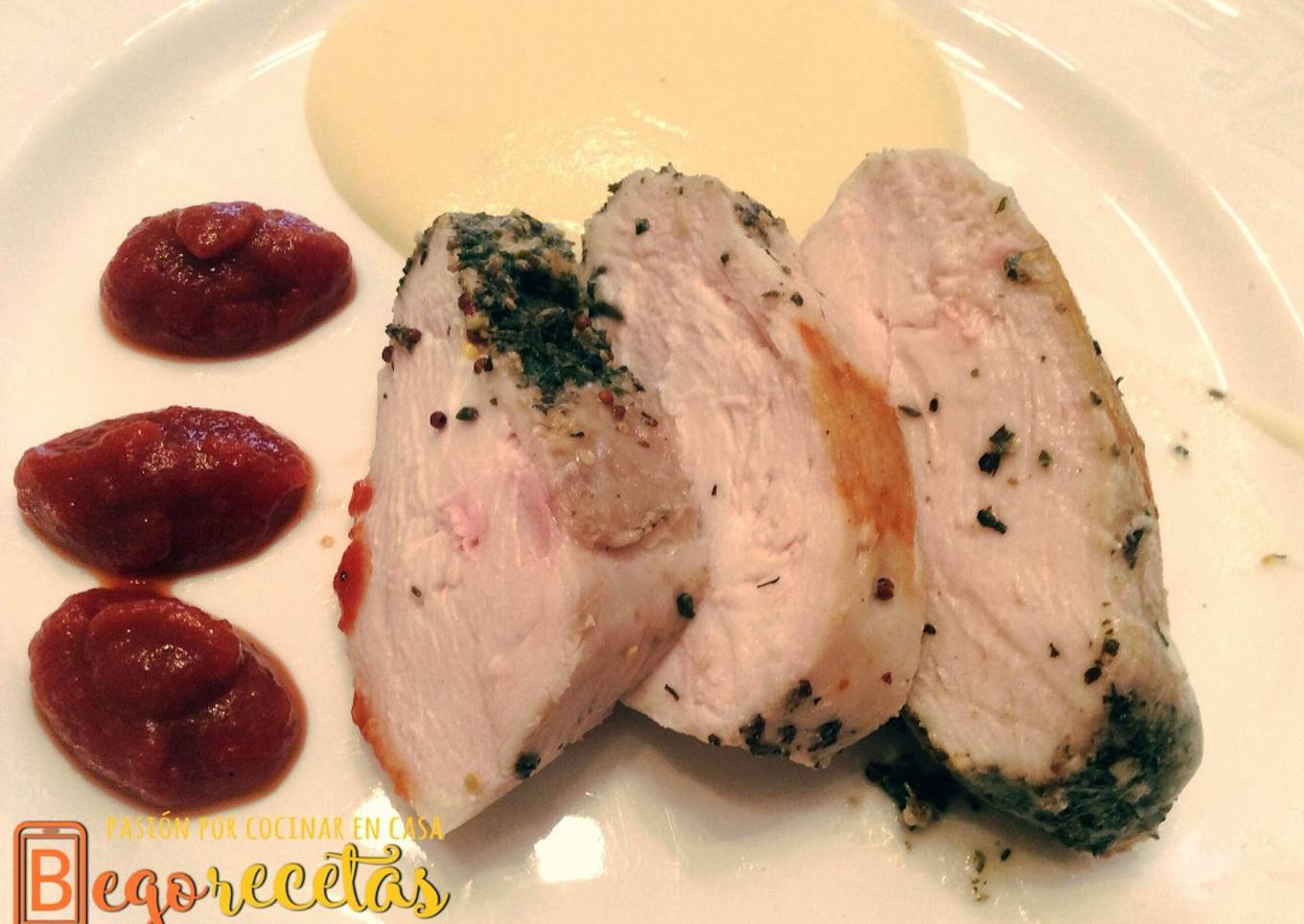 Pechuga de pollo especiada a la antigua - Sous Vide
