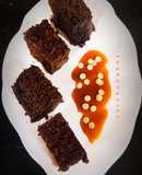 Vanilla Caramel Chocolate Brownies