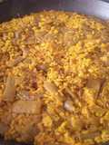 Arroz con judías verdes y Cointreau