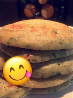 صورة لوصفة بان كيك مالح 💖😴