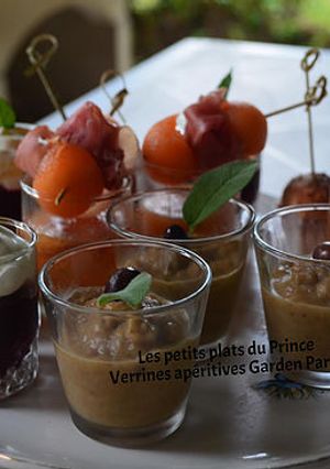 Une photo de Verrines pour garden party