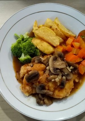 Foto resep Chiken Steak with Mushroom