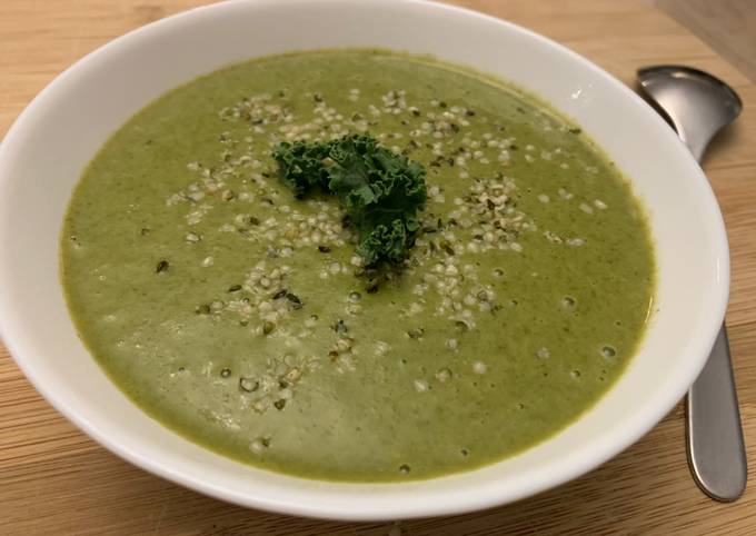 Comment faire Préparer Appétissante Velouté de chou kale