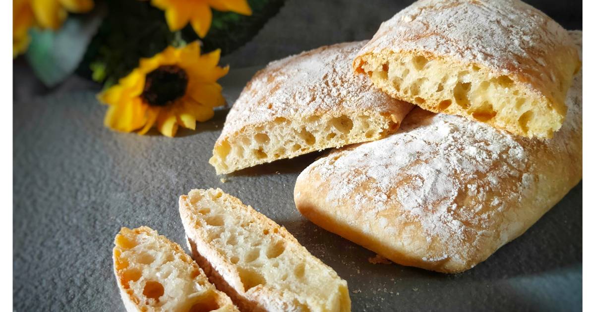Resep Ciabatta Bread oleh Veni KM Cookpad
