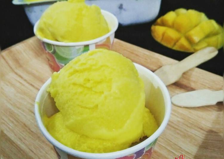 Recipe of Homemade Mango Icecream